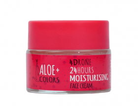 Aloe+ Colors 4Drone 24h Moisturising Face Cream 20+ Ενυδατική Κρέμα Προσώπου για Λιπαρές/Κανονικές Επιδερμίδες, 50ml