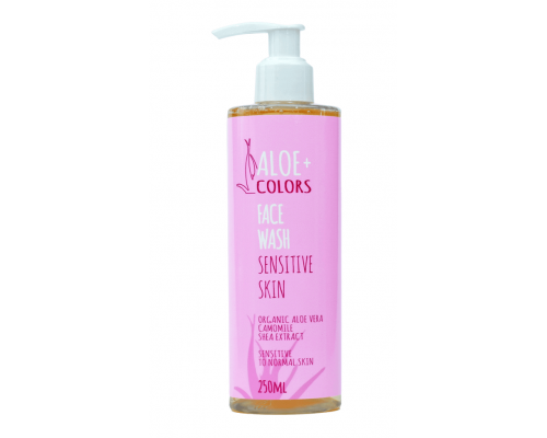 Aloe+ Colors Face Wash Sensitive Skin Τζελ Καθαρισμού Προσώπου, 250ml Aloe+ Colors Face Wash Sensitive Skin Τζελ Καθαρισμού Προσώπου, 250ml