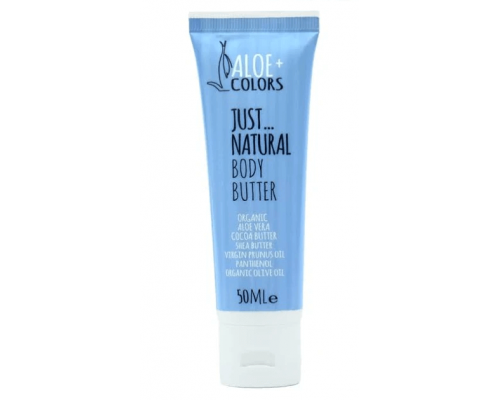 Aloe+ Colors Just Natural Body Butter Ενυδατικό Βούτυρο Σώματος, 50ml