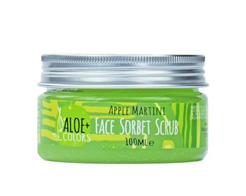 Aloe+ Colors Apple Martini Face Sorbet Scrub Απαλό Απολεπιστικό Προσώπου, 100ml