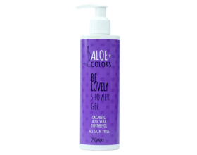 Aloe+ Colors Be Lovely Shower Gel Ενυδατικό Αφρόλουτρο με Άρωμα Καραμέλα-Πικραμύγδαλο, 250ml