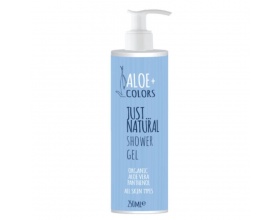 Aloe+ Colors Just Natural Shower Gel Ενυδατικό Αφρόλουτρο με Άρωμα Φρεσκάδας, 250ml