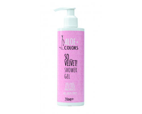 Aloe+ Colors So Velvet Shower Gel Ενυδατικό Αφρόλουτρο με Άρωμα Πούδρας, 250ml Aloe+ Colors So Velvet Shower Gel Ενυδατικό Αφρόλουτρο με Άρωμα Πούδρας, 250ml