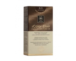 Apivita My Color Elixir No 8.0 Μόνιμη Βαφή Μαλλιών Ξανθό ανοιχτό 1 τεμάχιο  Apivita My Color Elixir No 8.0 Μόνιμη Βαφή Μαλλιών Ξανθό ανοιχτό 1 τεμάχιο