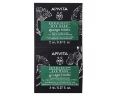 APIVITA Express Beauty Μαύρους κύκλους και σακούλες Eye-Μάσκα με Ginkgo 2*2ml APIVITA Express Beauty Μαύρους κύκλους και σακούλες Eye-Μάσκα με Ginkgo 2*2ml