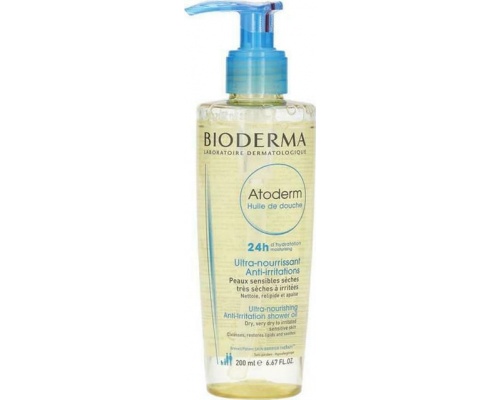 Bioderma Atoderm Huile De Douche Λάδι Καθαρισμού για Ξηρό/Ατοπικό Δέρμα, 200ml Bioderma Atoderm Huile De Douche Λάδι Καθαρισμού για Ξηρό/Ατοπικό Δέρμα, 200ml