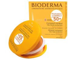 Bioderma Photoderm Max Compact Teinte Dore SPF50+ Αντηλιακή Πούδρα Προσώπου για το Ευαίσθητο Δέρμα, 10gr Bioderma Photoderm Max Compact Teinte Dore SPF50+ Αντηλιακή Πούδρα Προσώπου για το Ευαίσθητο Δέρμα, 10gr
