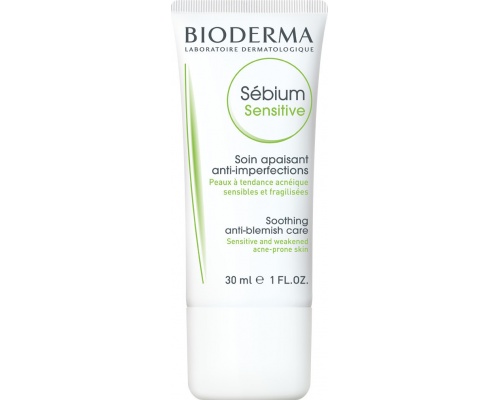Bioderma Sebium Sensitive Cream Κρέμα για Δέρμα με Τάση Ακμής & Ευαίσθητη Επιδερμίδα, 30ml Bioderma Sebium Sensitive Cream Κρέμα για Δέρμα με Τάση Ακμής & Ευαίσθητη Επιδερμίδα, 30ml