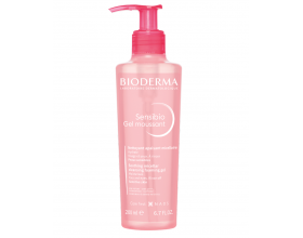 Bioderma Sensibio Gel Moussant Αφρώδες Τζελ Καθαρισμού για Πρόσωπο & Μάτια, 200ml