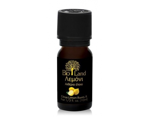 Bioland Αιθέριο Έλαιο Λεμόνι, 10ml Bioland Αιθέριο Έλαιο Λεμόνι, 10ml
