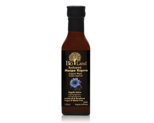 Bioland Βιολογικό Λάδι Μαύρο Κύμινο, 100ml Bioland Βιολογικό Λάδι Μαύρο Κύμινο, 100ml