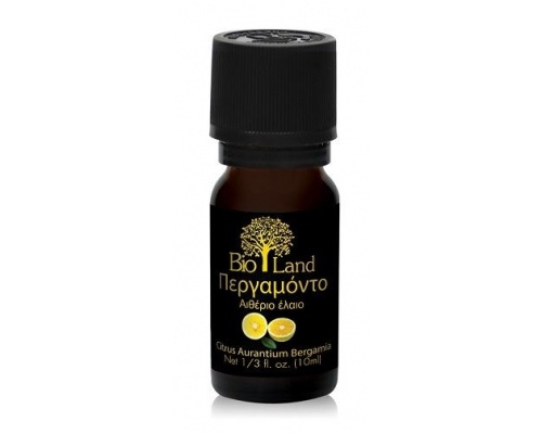 Bioland Αιθέριο Έλαιο Περγαμόντο, 10ml Bioland Αιθέριο Έλαιο Περγαμόντο, 10ml