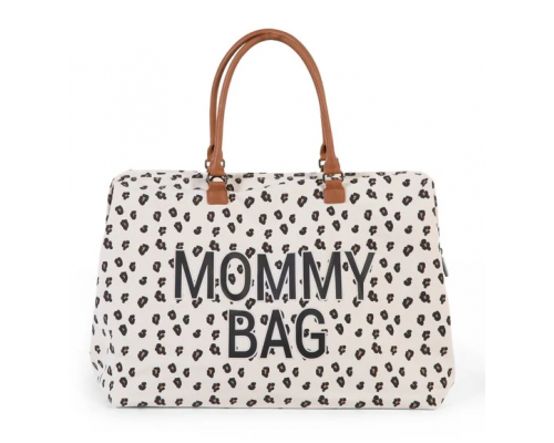 Childhome, Mommy Bag, Τσάντα Μαιευτηρίου με Στρωματάκι Αλλαγής, CWMBBLEO, Big Canvas Leopard, 1τμχ. Childhome, Mommy Bag, Τσάντα Μαιευτηρίου με Στρωματάκι Αλλαγής, CWMBBLEO, Big Canvas Leopard, 1τμχ.