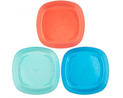 Dr. Brown's Toddler Plates, Πιάτα Ρηχά,4m+, TF022, 3τεμ. Dr. Brown's Toddler Plates, Πιάτα Ρηχά,4m+, TF022, 3τεμ.