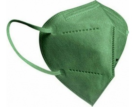 Famex Μάσκα Υψηλής Προστασίας Προσώπου FFP2 NR σε Χρώμα Πράσινο, 1τμχ