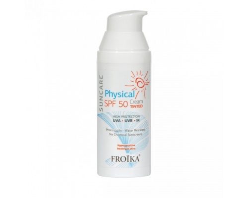 Froika Suncare Physical Tinted Cream SPF50 Αντηλιακή Κρέμα Προσώπου με Χρώμα για Υπερευαίσθητα Δέρματα, 50ml Froika Suncare Physical Tinted Cream SPF50 Αντηλιακή Κρέμα Προσώπου με Χρώμα για Υπερευαίσθητα Δέρματα, 50ml
