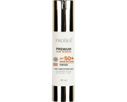 Froika Premium Sun Screen Tinted Face Cream SPF50+ Αντηλιακή Κρέμα Προσώπου με Χρώμα, 50ml  Froika Premium Sun Screen Tinted Face Cream SPF50+ Αντηλιακή Κρέμα Προσώπου με Χρώμα, 50ml