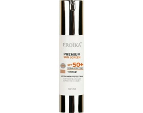 Froika Premium Sun Screen Tinted Face Cream SPF50+ Αντηλιακή Κρέμα Προσώπου με Χρώμα, 50ml 