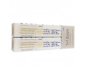 Korres Λευκαντική Οδοντόκρεμα με δροσερή γεύση Γλυκάνισου & Ευκάλυπτου 2x75ml