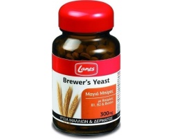 Lanes Brewer's Yeast 300mg Μαγιά Μπύρας για Υγιή Μαλλιά & Δέρμα, 200 δισκία Lanes Brewer's Yeast 300mg Μαγιά Μπύρας για Υγιή Μαλλιά & Δέρμα, 200 δισκία