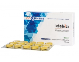 Viogenesis LebadeTox Συμπλήρωμα Διατροφής για την Φυσιολογική Λειτουργία του Ήπατος, 30 δισκία