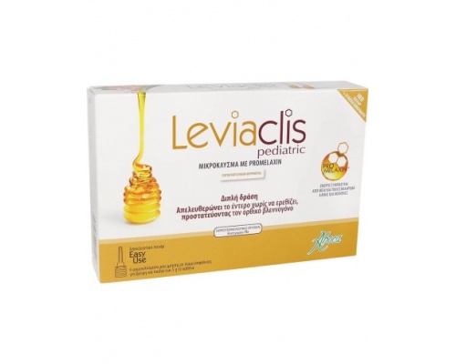 ABOCA Leviaclis Pediatric μικροκλύσματα Με μέλι, Αλόη, Μολόχα συσκευασία 6 x 5gr ABOCA Leviaclis Pediatric μικροκλύσματα Με μέλι, Αλόη, Μολόχα συσκευασία 6 x 5gr
