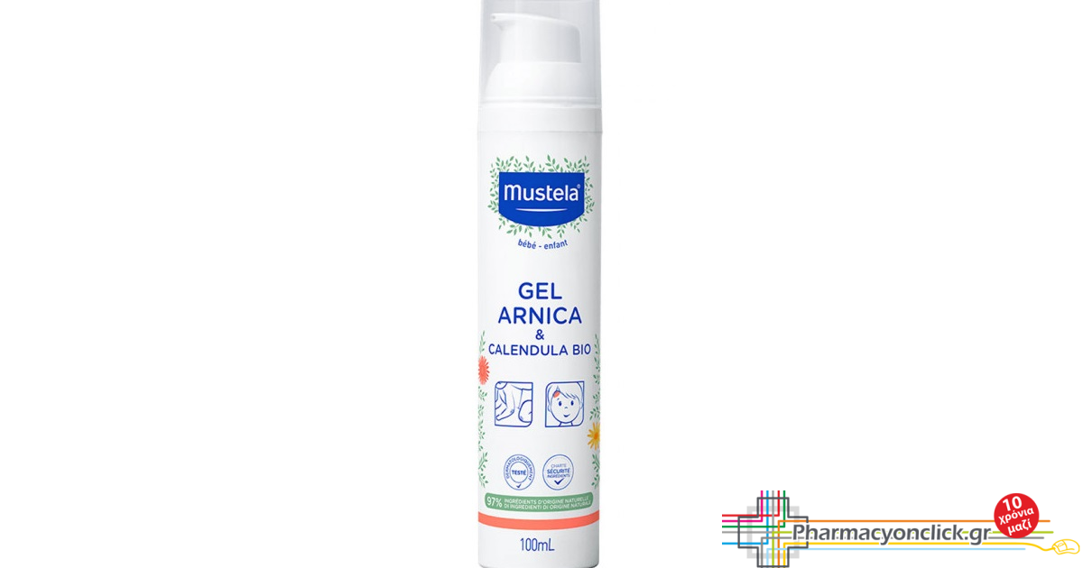 Mustela Bebe Tzel Arnikas Me Biologikh Kalentoyla 100ml Mustela Bebe Tzel Arnikas Me Biologikh Kalentoyla 100ml