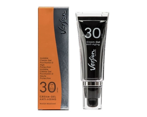 Version Cream Gel Anti-Aging SPF30 Αντηλιακή Αντιρυτιδική Κρέμα Προσώπου, 50ml Version Cream Gel Anti-Aging SPF30 Αντηλιακή Αντιρυτιδική Κρέμα Προσώπου, 50ml