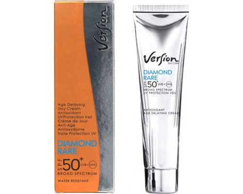 Version Diamond Rare Age Delaying Day Cream SPF50+ Αντηλιακή Αντιγηραντική Κρέμα Προσώπου, 60ml Version Diamond Rare Age Delaying Day Cream SPF50+ Αντηλιακή Αντιγηραντική Κρέμα Προσώπου, 60ml