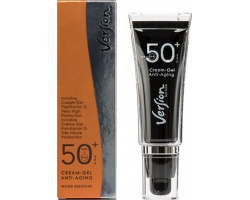 Version Cream Gel Anti-Aging SPF50+ Αντηλιακή Αντιρυτιδική Κρέμα Προσώπου, 50ml  Version Cream Gel Anti-Aging SPF50+ Αντηλιακή Αντιρυτιδική Κρέμα Προσώπου, 50ml