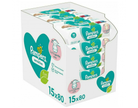 Pampers Sensitive XXL Monthly Bοx Μωρομάντηλα 15x80τμχ, 1200τμχ. Pampers Sensitive XXL Monthly Bοx Μωρομάντηλα 15x80τμχ, 1200τμχ.