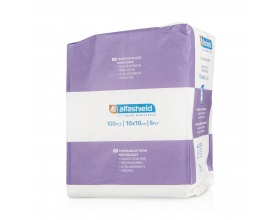 Alfashield Gauze Swabs Non Sterile Κομπρέσες Γάζας Μη Αποστειρωμένες 10x10cm 8ply, 100τμχ