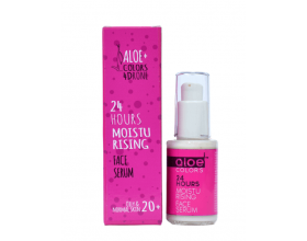 Aloe+ Colors 4Drone 24h Moisturising Face Serum 20+ Ενυδατικός Ορός Προσώπου για Λιπαρές/Κανονικές Επιδερμίδες, 30ml