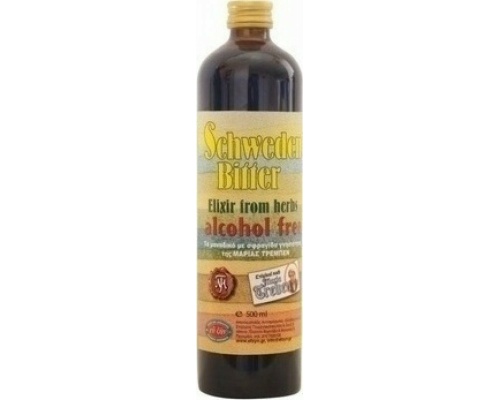 EYZYN SCHWEDEN BITTER ALCOHOL FREE Συμπλήρωμα διατροφής χωρίς αλκοόλ 500ml EYZYN SCHWEDEN BITTER ALCOHOL FREE Συμπλήρωμα διατροφής χωρίς αλκοόλ 500ml