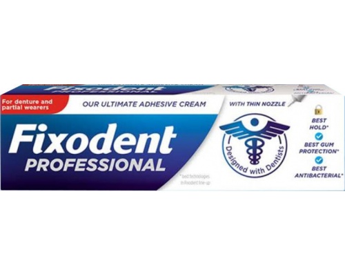 Fixodent Professional Ultimate Adhesive Cream Στερεωτική Κρέμα για Τεχνητές Οδοντοστοιχίες, 40gr Fixodent Professional Ultimate Adhesive Cream Στερεωτική Κρέμα για Τεχνητές Οδοντοστοιχίες, 40gr