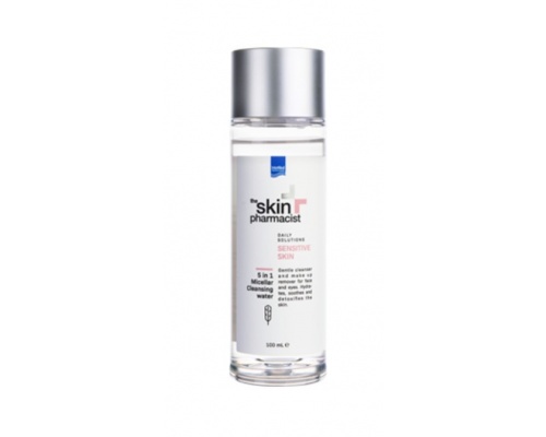Intermed The Skin Pharmacist 5in1 Micellar Cleansing Water Νερό Καθαρισμού για Ευαίσθητες Επιδερμίδες, 100ml Intermed The Skin Pharmacist 5in1 Micellar Cleansing Water Νερό Καθαρισμού για Ευαίσθητες Επιδερμίδες, 100ml