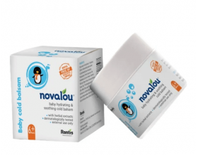 Rontis Novalou Baby Cold Balsam Ενυδατικό & Καταπραϋντικό Βάλσαμο για Προστασία από το Κρύο, 50ml