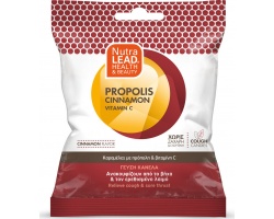Nutralead Cough Candies Καραμέλες για τον Ερεθισμένο Λαιμό & τον Βήχα με Γεύση Κανέλα, 40gr Nutralead Cough Candies Καραμέλες για τον Ερεθισμένο Λαιμό & τον Βήχα με Γεύση Κανέλα, 40gr