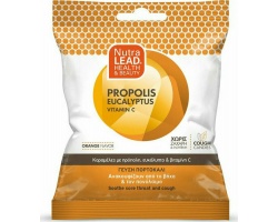 Nutralead Cough Candies Καραμέλες για τον Ερεθισμένο Λαιμό & τον Βήχα με Γεύση Πορτοκάλι, 40gr Nutralead Cough Candies Καραμέλες για τον Ερεθισμένο Λαιμό & τον Βήχα με Γεύση Πορτοκάλι, 40gr