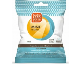 Nutralead Cough Candies Καραμέλες για τον Ερεθισμένο Λαιμό & τον Βήχα με Γεύση Μέντα, 40gr