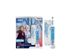 Oral-B Kids Frozen II Special Edition Extra Soft Παιδική Ηλεκτρική Οδοντόβουρτσα 3+ & Δώρο Θήκη Ταξιδιού 