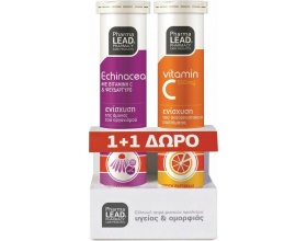 Pharmalead Promo Pack Echinacea & ΔΩΡΟ Vitamin C 550mg για Ενίσχυση του Ανοσοποιητικού, 2x20 αναβράζοντα δισκία Pharmalead Promo Pack Echinacea & ΔΩΡΟ Vitamin C 550mg για Ενίσχυση του Ανοσοποιητικού, 2x20 αναβράζοντα δισκία