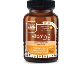 Pharmalead Vitamin C 1000mg Συμπλήρωμα Διατροφής για την Ομαλή Λειτουργία του Ανοσοποιητικού, 90 δισκία Pharmalead Vitamin C 1000mg Συμπλήρωμα Διατροφής για την Ομαλή Λειτουργία του Ανοσοποιητικού, 90 δισκία