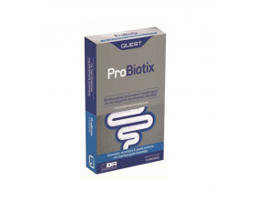 Quest Pro Biotix Συμπλήρωμα Προβιοτικών, Βοηθούν στην Εξισορρόπηση της Χλωρίδας του Εντέρου μετά τη Λήψη Αντιβιοτικών. 15caps (Ημ/νια Λήξης 07/2019) 