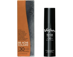 Version BB Acne Solaire Cover Moisturizing Face Cream SPF30 Αντηλιακή Κρέμα Προσώπου με Χρώμα για Δέρμα με Τάση Ακμής, 50ml 