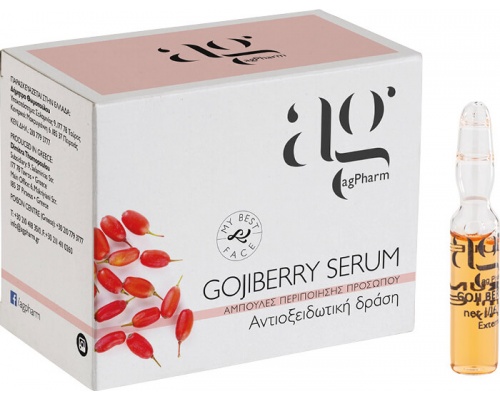 Ag Pharm Gojiberry Serum Ορός Προσώπου με Αντιοξειδωτική Δράση, 1x2ml Ag Pharm Gojiberry Serum Ορός Προσώπου με Αντιοξειδωτική Δράση, 1x2ml