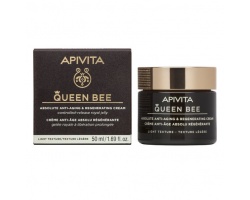 Apivita Queen Bee Absolute Anti-Aging & Regenerating Cream Κρέμα Απόλυτης Αντιγήρανσης & Αναγέννησης, 50ml Apivita Queen Bee Absolute Anti-Aging & Regenerating Cream Κρέμα Απόλυτης Αντιγήρανσης & Αναγέννησης, 50ml