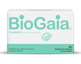 BioGaia Prodentis for Teeth & Gums Προβιοτικές Παστίλιες με Γεύση Μήλο, 30τμχ