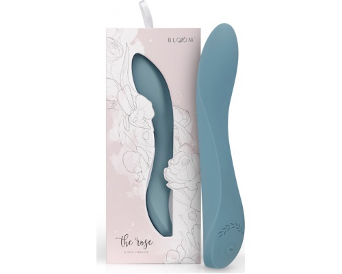 Bloom The Rose G-Spot Vibrator Δονητής Σημείου G σε Χρώμα Γαλάζιο, 1τμχ Bloom The Rose G-Spot Vibrator Δονητής Σημείου G σε Χρώμα Γαλάζιο, 1τμχ