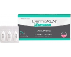 Dermoxen Bactor Vaginal Ovules Υποθέτα για την Προστασία της Φυσικής Άμυνας του Κόλπου, 7x2gr Dermoxen Bactor Vaginal Ovules Υποθέτα για την Προστασία της Φυσικής Άμυνας του Κόλπου, 7x2gr
